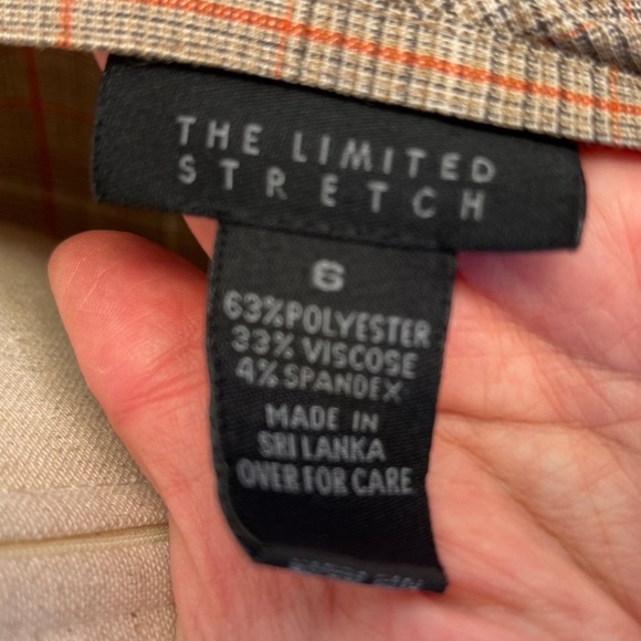 Vintage 90s The Limited Plaid Size 6 Skirt - Picture 4 of 5